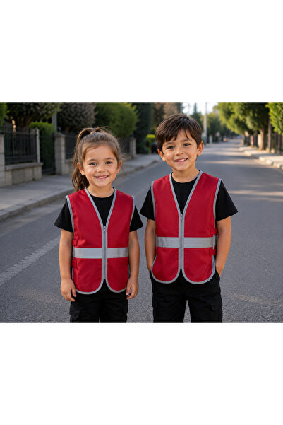 Teknik Reflective Zippered Engineer Vest (with Side Adjustment Straps)