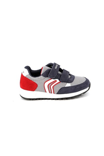 Geox Παιδικό Χαμηλό Casual για Αγόρι Ανατομικό Χρώματος Γκρι J159EA 01420 C1297