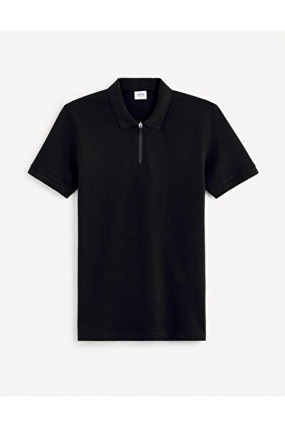 CELIO Tricou polo pique Gebenoit