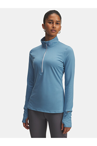 Under Armour Tricou de damă UA Launch Pro Half Zip-BLU