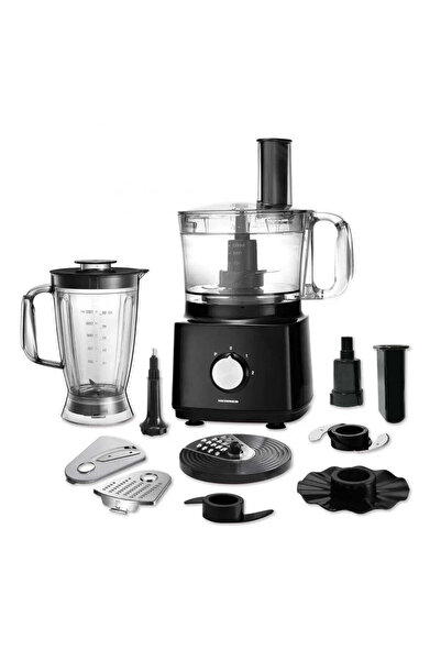 Heinner Robot de bucătărie HFP-750BK – 750 W, 2 viteze + funcție Pulse, bol d...