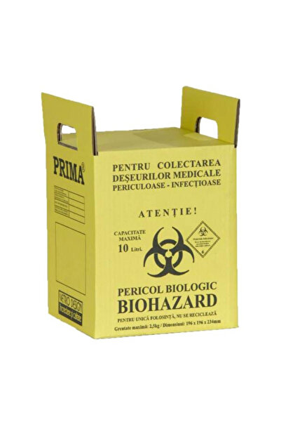 Prima Cremation Boxes for Medical Waste 10 liters