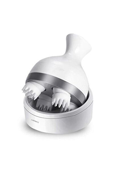 LUXEMATE Aparat masaj pentru scalp și corp, capete din silicon, IPX7, 1200 mA...