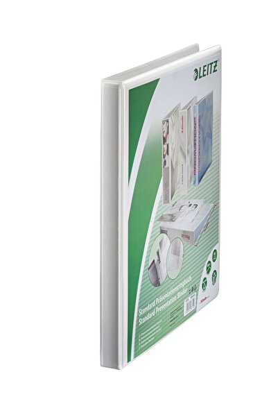 Leitz Caiet mecanic A4 4 inele 16mm/30mm Alb Maxi Panorama