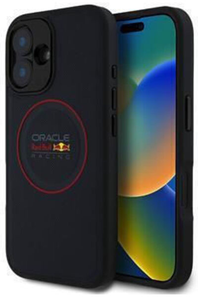 Red Bull Θήκη Πλάτης Συνθετικό Δέρμα / Δέρμα Ναυτικό Μπλε (iPhone 16)
