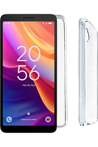 Other Volte-Tel Slimcolor Air Back Cover Silicone Transparent (TCL 501 (VOLTE...