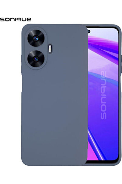 Other Sonique Πίσω Κάλυμμα Σιλικόνης / Υφάσματος Γκρι (Realme C55)