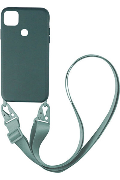 Other Sonique Carryhang Υγρή Θήκη Πλάτης Σιλικόνης 0.5mm με Λουράκι Σκούρο Πρ...