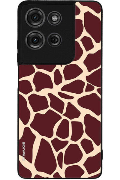 Other Θήκη Sonique Σειρά Animal Print Motorola Moto G75 5G Καμηλοπάρδαλη 03