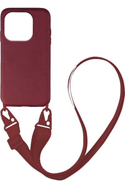 Other Sonique CarryHang Υγρή Θήκη Πλάτης Σιλικόνης 0.5mm με Λουράκι Μπορντό (...