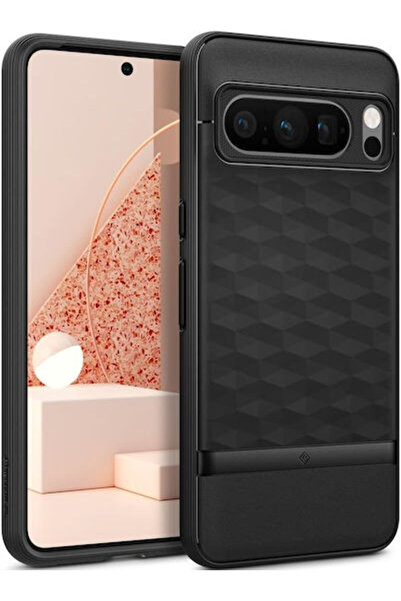 caseology Parallax Ανθεκτική Θήκη Σιλικόνης για Google Pixel 8 Pro Μαύρο Ματ ...