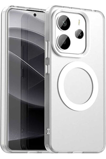 Techsuit Πίσω Κάλυμμα Πλαστικό / Σιλικόνης Λευκό (Redmi Note 14 4G)