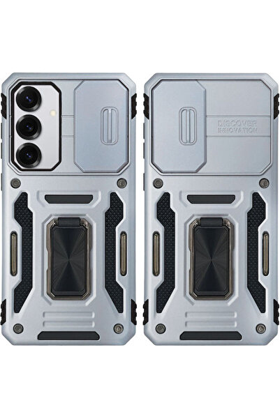 Other Θήκη Ring Armor Camshield Sonique Samsung Galaxy S25 Plus Γκρι