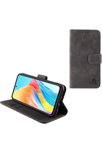 Lime&co Lime Essential Magnet Book Συνθετικό Δέρμα Πράσινο (Oppo A98)