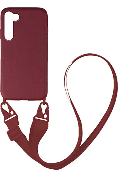 Other Sonique CarryHang Υγρή Θήκη Πλάτης Σιλικόνης 0.5mm με Λουράκι Μπορντό (...