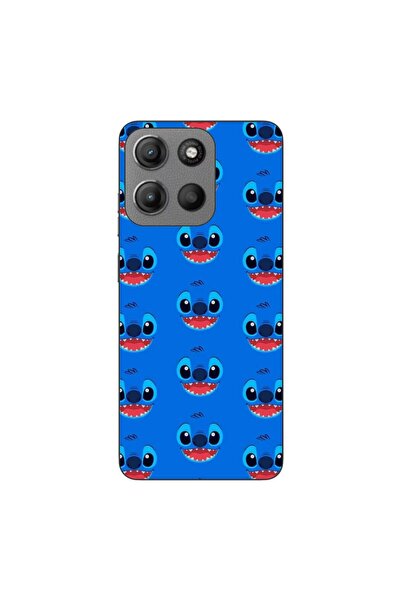 OEM Θήκη συμβατή με Motorola Moto G15 από σιλικόνη gel TPU με σχέδιο ραφής κα...