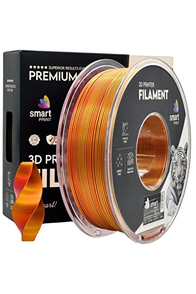 Smart Print Filament Silk PLA Dual Color Red Gold 1.75 mm 1 kg