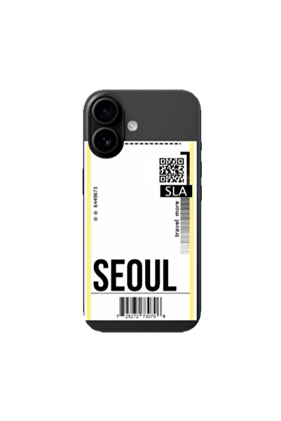 OEM Θήκη Apple iPhone 16 Plus Seoul Travel από Διάφανη Σιλικόνη TPU