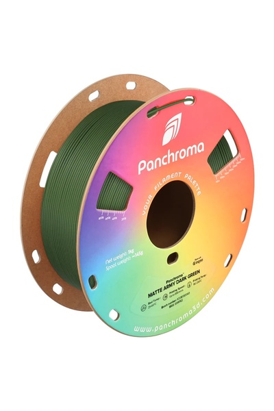 Polymaker Filament Panchroma™ PLA Matte Army Dark Green ( Verde inchis) 1KG ,...
