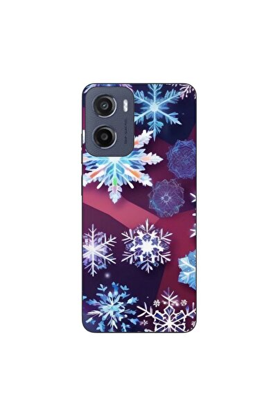 OEM Husa compatibila cu Motorola Moto G05 Silicon Gel Tpu Model Fulgi de Gheata