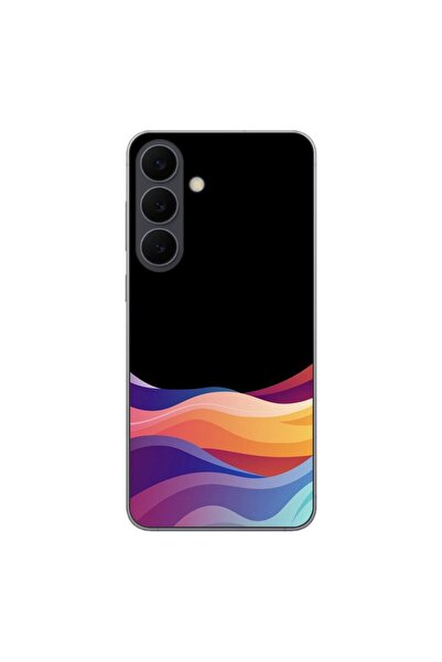 OEM Husa compatibila cu Samsung Galaxy S25 FE Silicon Gel Tpu Model Neon Waves