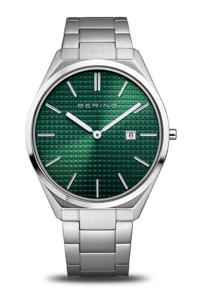 Bering Ceas bărbătesc 17240-708, Cuarț, 40mm, 3ATM