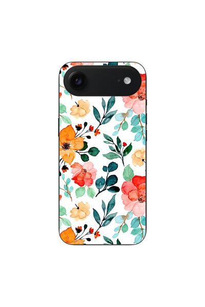 OEM Husa compatibila cu Apple iPhone Air Silicon Gel Tpu Model Painted Flowers