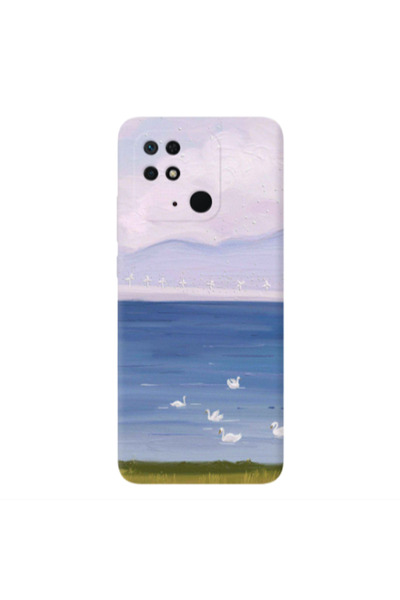 Other Xiaomi Redmi 10C Swan Lake Transparent Silicone TPU Θήκη