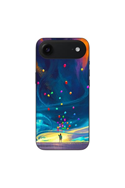 OEM Case compatible with Apple iPhone Air Silicone Gel Tpu Universe Balloons ...