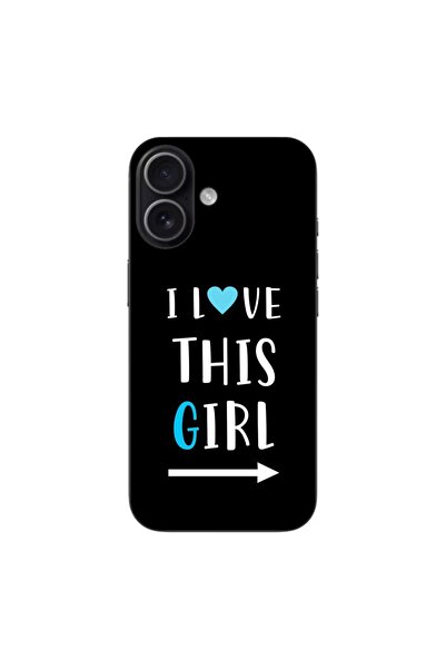 OEM Husa compatibila cu Apple iPhone 17 Silicon Gel Tpu Model Cupluri I love ...