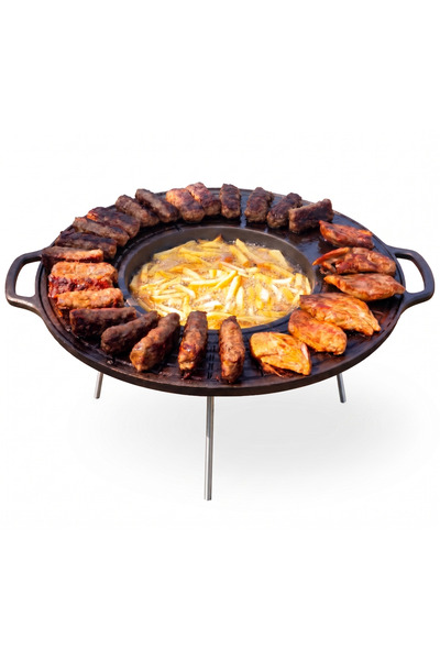 EFONTA Cast iron disc with frying area 49 cm diameter