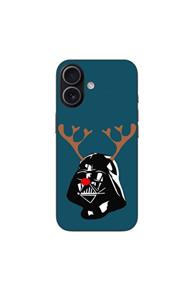 OEM Husa compatibila cu Apple iPhone 17 Silicon Gel Tpu Model Craciun Darth V...