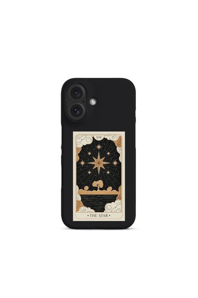 KaffCase حافظة هاتف متوافقة مع آيفون 17 بتصميم ستار تاروت