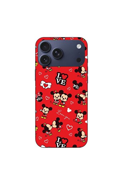 OEM Husa compatibila cu Apple iPhone 17 Pro Max Silicon Gel Tpu Model Mickey ...
