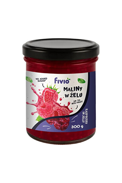 Fivio Zmeură în jeleu fără zahăr 300g