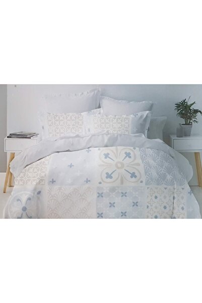 MILANO COLLECTION Double Bed Linen Top Bottom Set Cotton Mix 51210 P12 Pink/G...