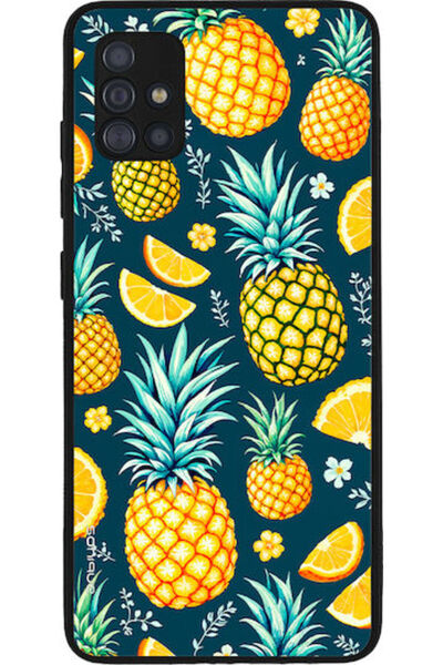 Other Θήκη Κινητού Τηλεφώνου Sonique Σειρά Φρούτων Samsung Galaxy A51 Ανανάς