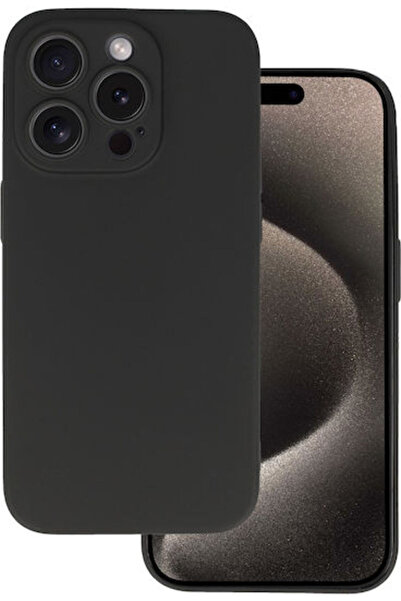 POWERTECH Πίσω Κάλυμμα Σιλικόνης Μαύρο (iPhone 16 Pro) Κωδικός: MOB-1969