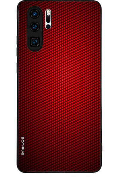 Other Θήκη Sonique Σειράς Carbon για Huawei P30 Pro Κόκκινη