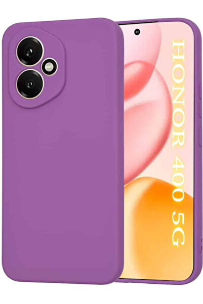 Techsuit Πίσω Κάλυμμα Σιλικόνης Μωβ (Honor 400)