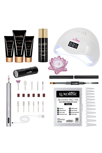 LUXORISE Kit Polygel Elite PRO cu Lampă # 13