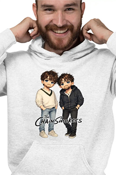OEM Hanorac Barbati The Chainsmokers Anime Cartoon