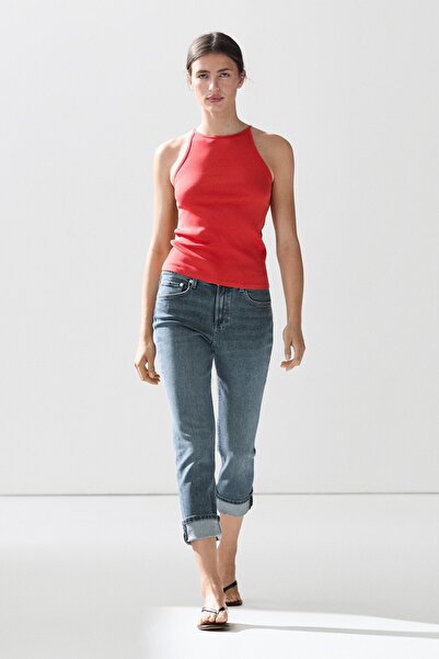 Massimo Dutti Pamuk karışımlı halter top