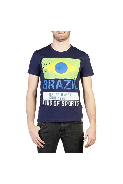 U.S. Polo Assn. U.s. Polo Assn Κοντομάνικη Αντρική Μπλούζα 50047-49351-177 Σκ...