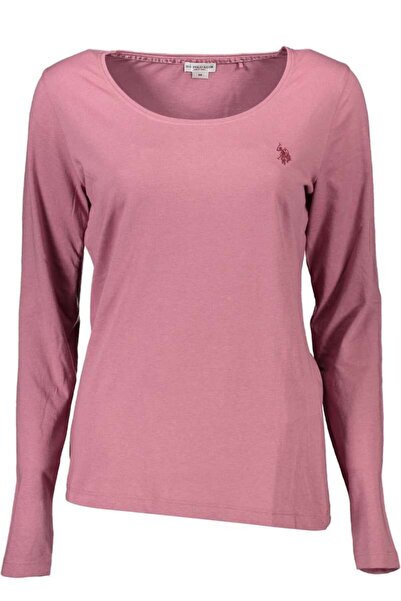 U.S. Polo Assn. U.S. POLO T-shirt long sleeves Women 60832 48442-156 Pink - S