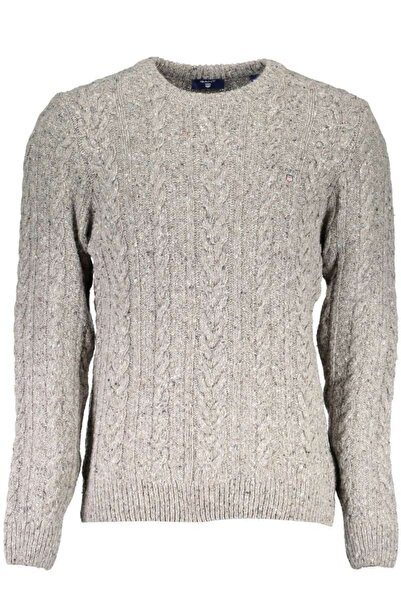 Gant Ανδρικό Πουλόβερ Μακρυμάνικο 1803.8040032-93 GREY (2XL)