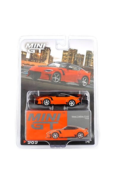 mini gt 1/64 Nissan Z VeilSide FFZ400 Turuncu - Blister Paket MGT00989-BL