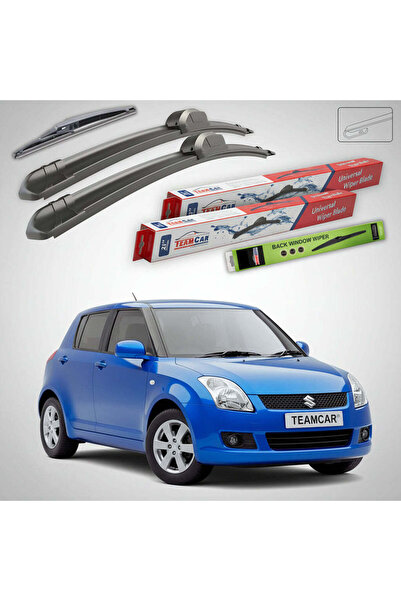 TEAMCAR Чистачки Сузуки Суифт МЗ/ЕЗ 2005-2010 |   Преден и заден плосък компл...