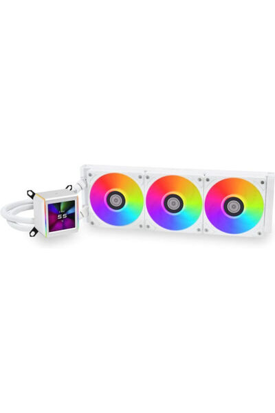 Lian Li GALAHAD II LCD 360 Υδρόψυξη AIO CPU Με 3 Ανεμιστήρες 120mm Και Φωτισμ...