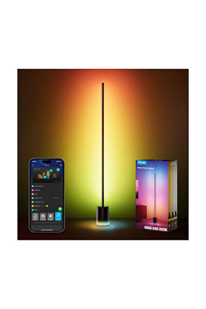 Govee Φωτιστικό δαπέδου LED Υ152.1xΠ14εκ. 1725lm Μαύρο Κωδικός: H607C